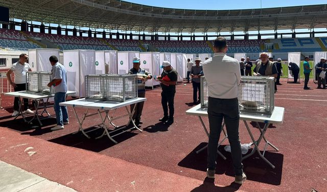 Burdur MAKÜ Stadyumu'nda renkli yarış!