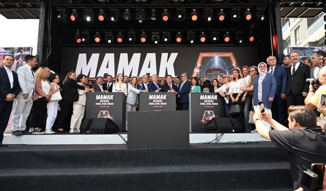 Mamak Metrosu'nun temeli atıldı; Mansur Yavaş: Bugünü değil geleceği de planlıyoruz