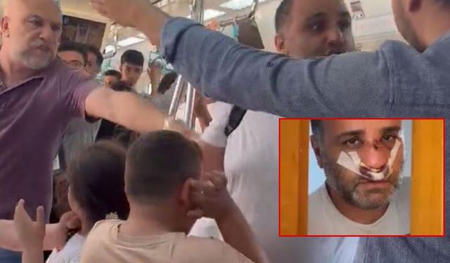 Marmaray’da yolcu tartışması büyüdü: Saldırgan tutuklandı