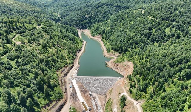 Ordu Kumru Barajı tamamlandı
