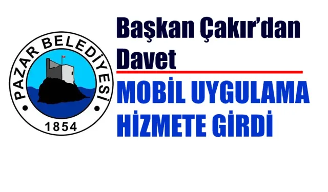 Pazar Belediyesinden dijital dönüşüm hamlesi