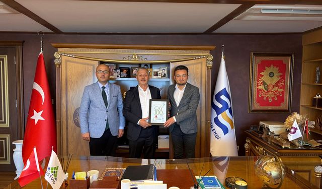 Ekşioğlu Vakfı Başkanı Ekşi’ye Başkentten ziyaret
