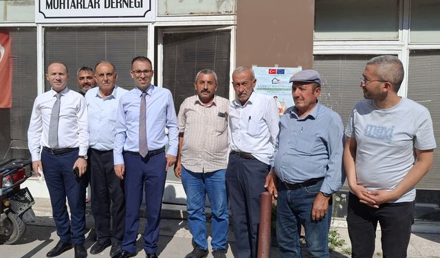 Beypazarı Kaymakamı Vedat Yılmaz, veda turlarında
