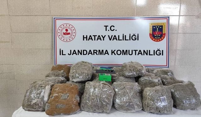 Hatay'da uyuşturucu operasyonu: 23 gözaltı