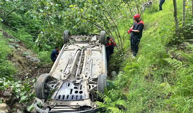 Yağlıdere'de ölümlü trafik kazası