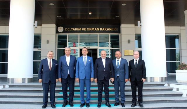Milletvekili Ayhan Gider ve Biga Heyetinden Ankara’da yoğun mesai