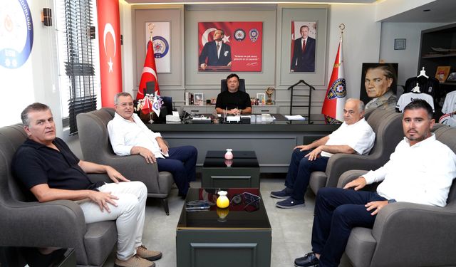 FTSO yönetim, Emniyet Müdürü Salih Murat Kara'yı ziyaret etti