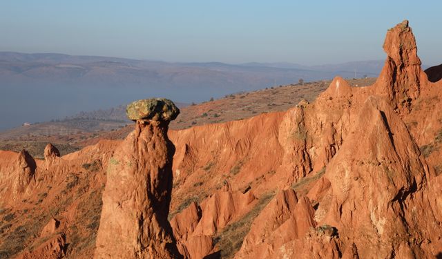 Nevşehir’e alternatif yeni rota: Kırmızı Peribacaları