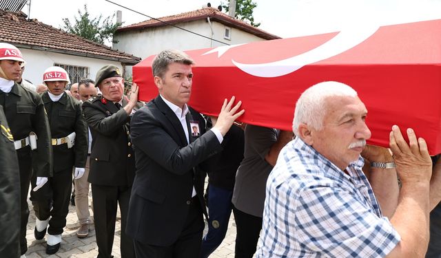 Vali Bakan, kahraman gaziye son vefa