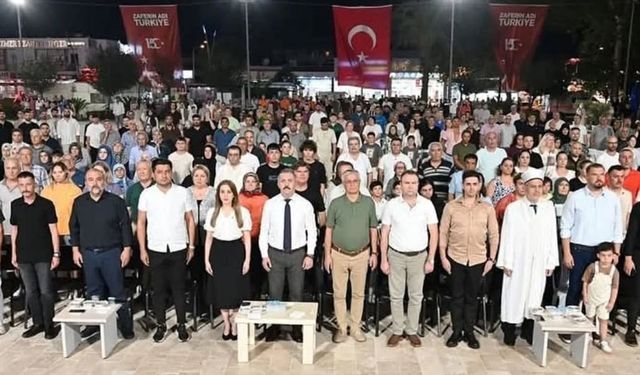 Kemer’de 15 Temmuz anma töreni