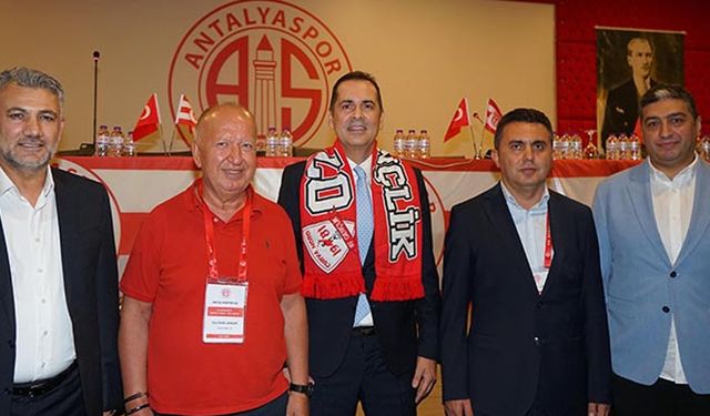 Antalyaspor’da yeni dönem: Rıza Perçin başkan!