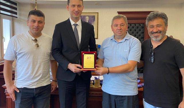 Artvinli Trabzonspor’lardan kaymakamlara ziyaret