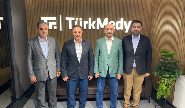 TİMBİR'den Akşam gazetesi Ankara Temsilcisi Emin Pazarcı'ya ziyaret