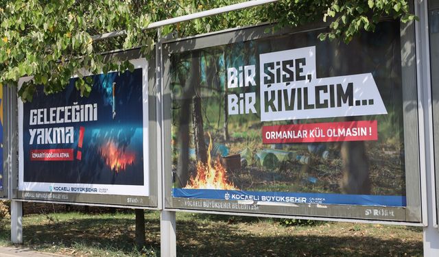 Kocaeli Büyükşehir orman yangınlarına  karşı farkındalığı artırıyor