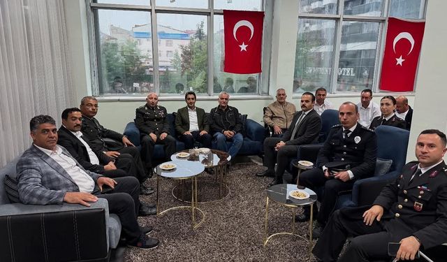 Kaymakam Aslantatar ve Başkan Kılıç’tan Şehit Aileleri ve Gaziler Derneği’ne ziyaret
