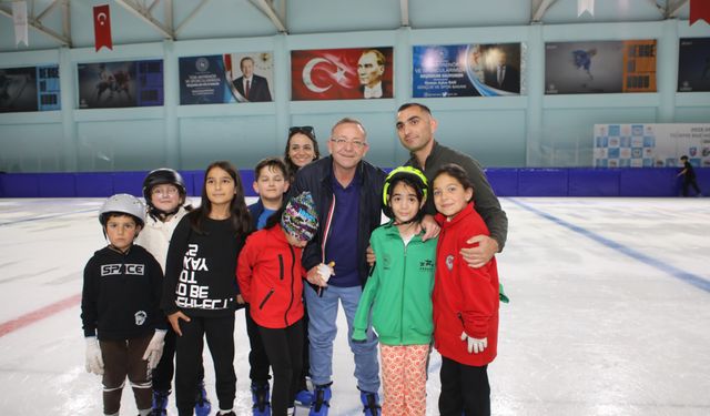 Vali Ziya Polat, Sürat Pateni etkinliğinde sporcularla bir araya geldi
