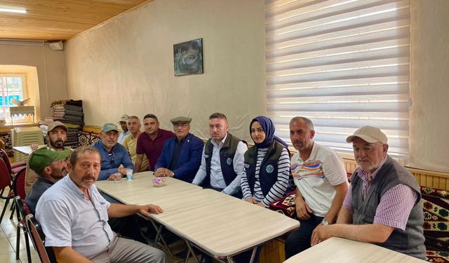 Kars Ziraat Odası Başkanı Özcan Müçük’ten köy ziyaretleri ve şap hastalığı uyarısı