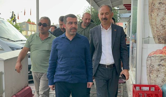 AK Parti Kars Milletvekili Adem Çalkın, Arpaçay’da vatandaşlarla buluştu
