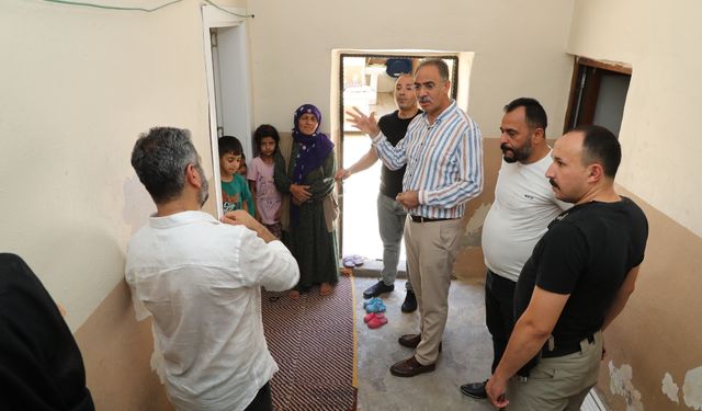 Eyyübiye Belediyesi'nden 109 aileye büyük destek