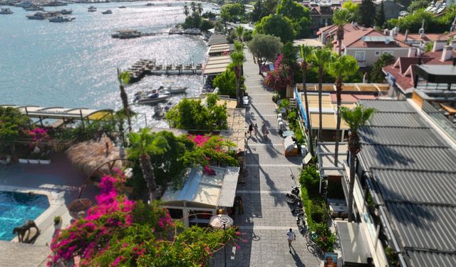 Fethiye Belediyesi’nden Göcek Sahili'ne modern dokunuş