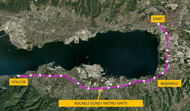Kocaeli’nin geleceğini raylarla şekilleniyor: Güney Metro Hattı için projelendirme ihalesi yapılacak