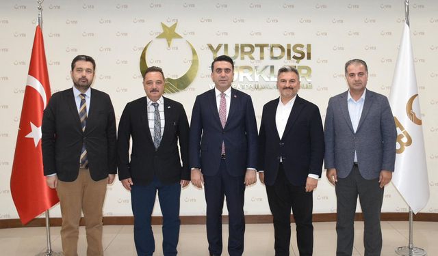TİMBİR'den YTB Başkanı Abdulhadi Turus'a ziyaret
