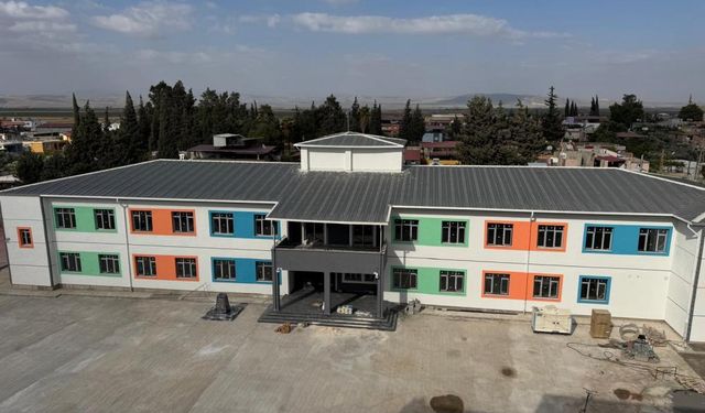 Kocaeli Belediyesi, Hatay'a 12 derslik okul kazandırdı