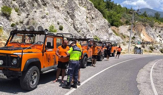 Alanya’da genel trafik uygulaması yapıldı