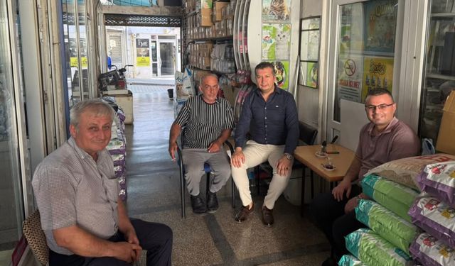 CHP Burdur Milletvekili Akbulut’tan esnaf ziyareti: Talepleri dinledi