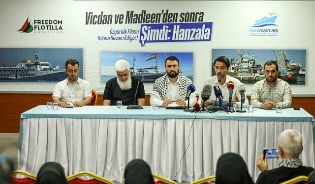 Hanzala Gemisi sabotaj girişimiyle karşılaştı