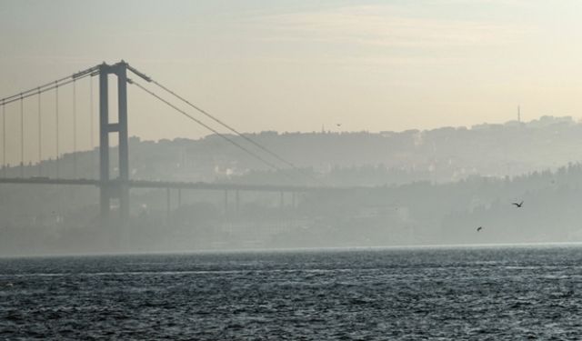 İstanbul Boğazı ve çevresinde yoğun sis