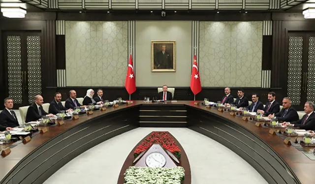 Cumhurbaşkanlığı Kabinesi Beştepe’de toplandı