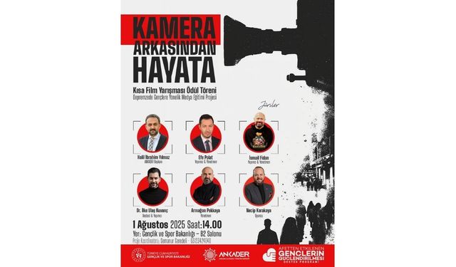 “Kamera Arkasından Hayata”: Gençler depremi sanatla anlattı
