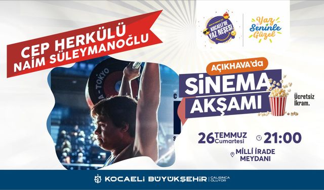 Açık havada sinema keyfi başlıyor