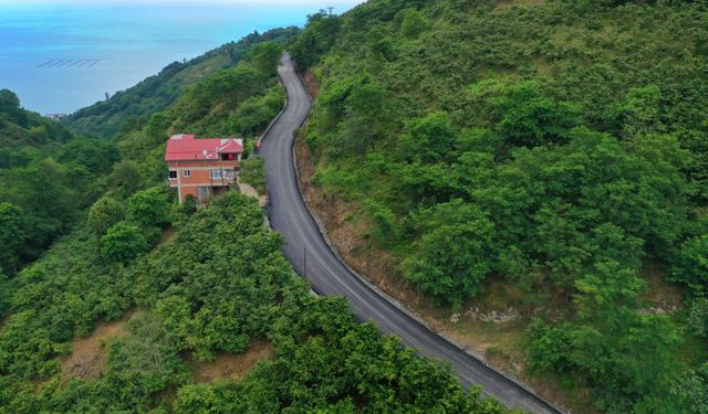 Ordu turizme çıkan yol modernleşiyor