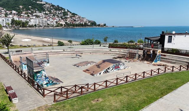 Altınordu skate park yenileniyor
