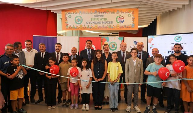 Türkiye’nin ilk ve tek oyuncak müzesi Düzce'de açıldı