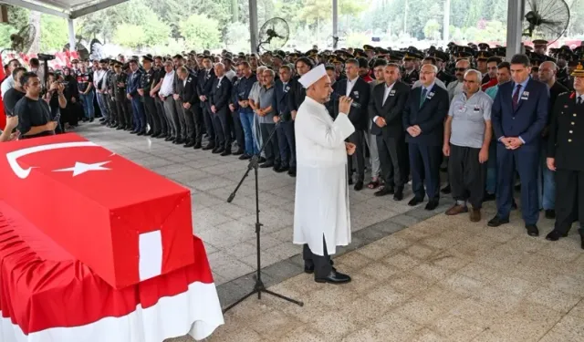 Şehit Jandarma Uzman Çavuş Yıldırım, Adana’da son yolculuğuna uğurlandı