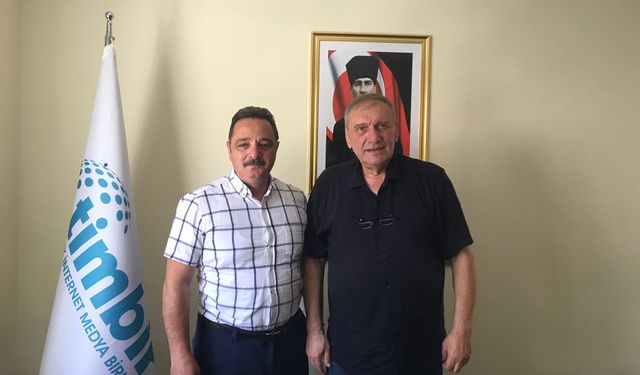 Enerji ve Tabii Kaynaklar Bakanlığı Emekli Müsteşar yardımcısı Eryılmaz'dan Dr. Süleyman Basa'ya ziyaret