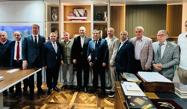 Süleyman Soylu’ya ASİAD heyetinden ziyaret