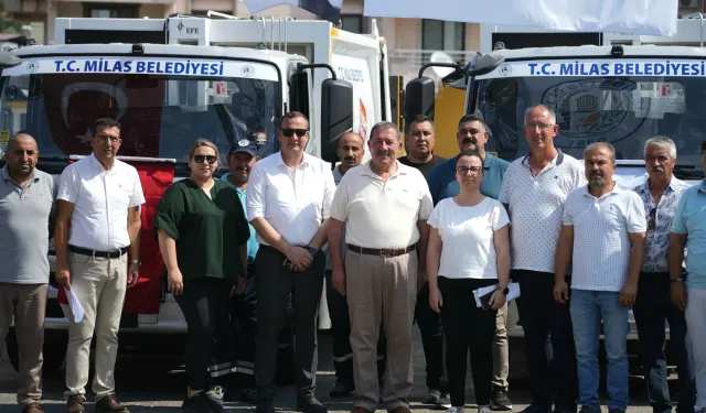 Milas Belediyesi araç filosunu güçlendiriyor
