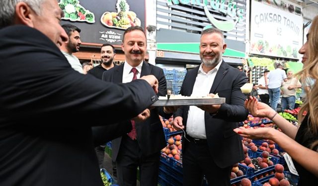 Yavuz Ağıralioğlu, Ankara Büyükşehir Belediyesi Toptancı Hali'nde