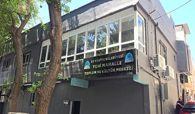 Eyyübiye Belediyesi’nden Yeni Mahalle’ye Toplum ve Kültür Merkezi
