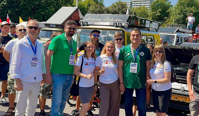 850 Araçlık Zlombol Rallisi Polonya'dan Giresun'a yola çıktı