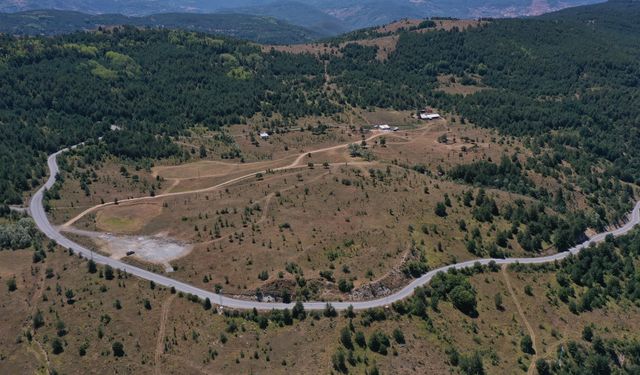Mesudiye'de grup yol asfaltlandı