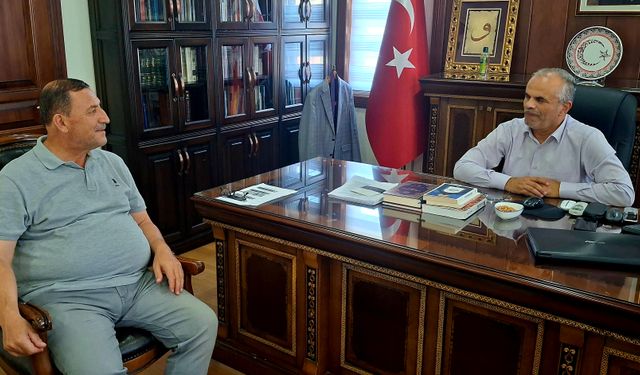 İzmir Selçuk İlçe Müftüsünden Beypazarı Müftüsüne ziyaret