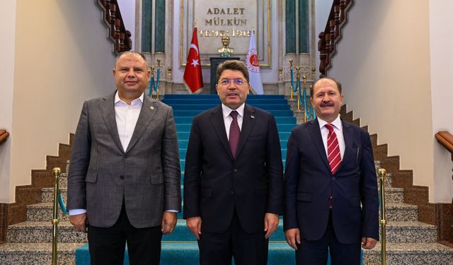 MHP Kırıkkale Milletvekili Öztürk, Bakan Tunç ve Ramazan Can ile görüştü