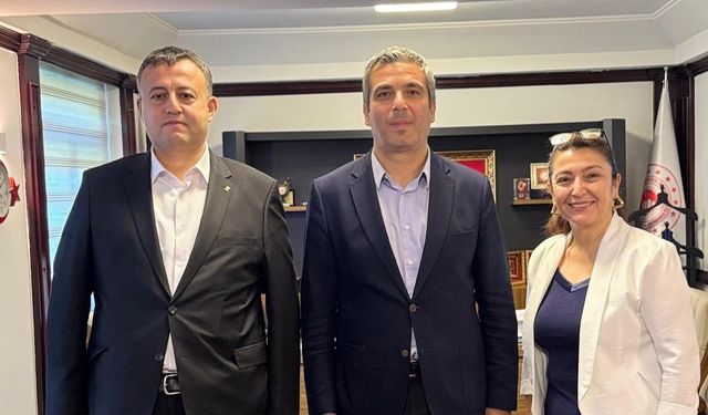 AK Parti Beypazarı İlçe Başkanı Etili’den Çevre, Şehircilik ve İklim Değişikliği İl Müdürü Arık’a ziyaret