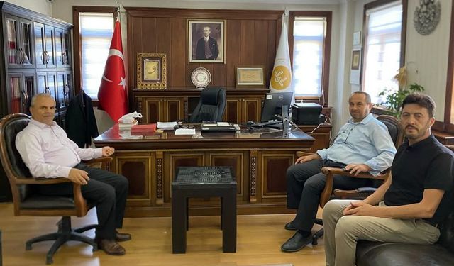 Ayaş Müftüsünden Beypazarı ve Güdül Müftülerine hayırlı olsun ziyareti