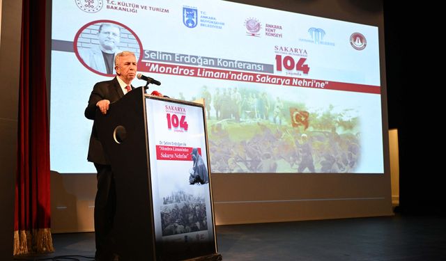 Mansur Yavaş: Milli Mücadele rotasını ayakta tutacağız